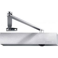 Ensemble ferme-porte TS 4000 S N argenté EN 1-6