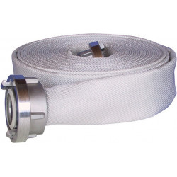 Tuyau pompier Synthetic SL D. intérieur 52 mm longueur 20 m blanc rouleau PARSCH