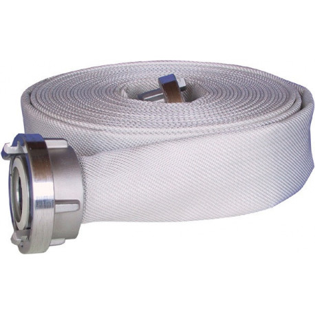 Tuyau pompier Synthetic SL D. intérieur 75 mm longueur 20 m blanc rouleau PARSCH