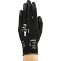 Gant HyFlex® 48-101 Taille 9 noir EN 388 PSA II Nyl.m.PU ANSELL (Par 12)