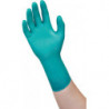 Gants usage unique.Microflex 93-260 Taille.7.5-8 vert/bleu Neopren/Nitril 50 St./Box