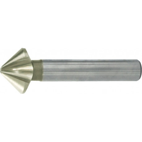 Foret aléseur EUC DIN 335C 90 Degrés D.8.3mm HSS spécial Tige cylindrique Z.3 BECK