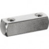 Carré traversant.Taille.3/8 pouce L.28mm avec serrure à bille GEDORE