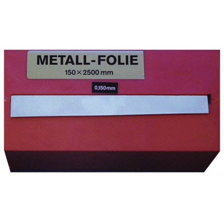 Feuille métallique épaisseur.0.400mm acier L.2500mm B.150mm