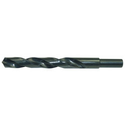 Foret hélicoïdal DIN 338 Typ N D.13.5mm HSS laminé tige dégagée D. de la tige.10mm court