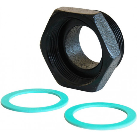 Adaptateur de filetage R pour compensation de longueur R 14, fonte grise WILO