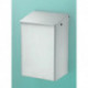 Poubelle. 6 l Aluminium blanc