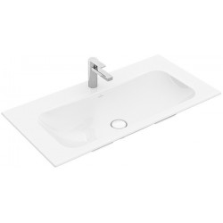 Lavabo V&B FINION avec trop-plein couvert ViFlow 1000x500mm blanc C+