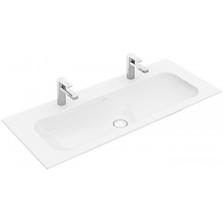 Lavabo V&B FINION sans trop-plein 1200x500mm blanc C+