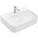Lavabo V&B FINION trop-plein couvert ViFlow 600x470mm poncé we C+