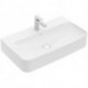 Lavabo V&B FINION trop-plein couvert ViFlow 800x470mm poncé we C+