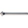 Fraise conique 90°, longue, à chanfreiner et ébavurer, Ø nominal : 16,5 mm, Plus petit Ø 3,2 mm, Long. totale 112 mm, queue Ø 10 mm