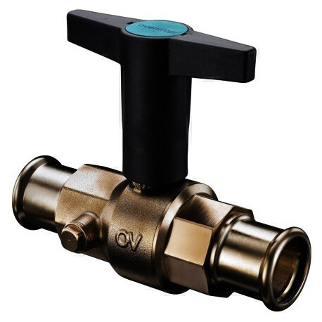 RobinetOPTIBAL, DN32, BRONZE,avec VIDANGE,A SERTIR 35mm
