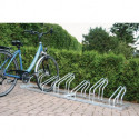 Parking râtelier à vélos 1 côté galvanisé 90 deTaille nombre dempattements 3 pour visser démonté