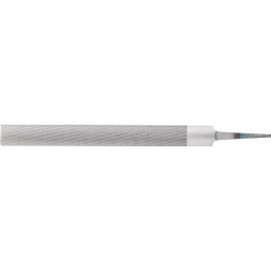 Lime d'atelier DIN 7261 L. 250 mm coupe transv. 25 x 7 mm coupe 1 demi-rond PFER