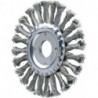 Brosse plate RBG 12512/22.2 CT ST 0.50 D. 125 mm épaisseur de fil 0.5 mm acier 1