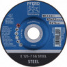 Meule à ébarber SG STEEL D230xS7.2 mm contre-coudé acier perçage 22.23 mm PFERD (Par 10)