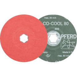Disque en fibres COMBICLICK CO-COOL D. 125 mm granulation 36 INOX/aluminium grai (Par 25)
