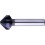 Fraise conique 90°, à chanfreiner et ébavurer, en acier à coupe rapide, DIN 335-C, revêtement TiAIN, Ø nominal : 12,4 mm, Plus petit Ø 2,8 mm