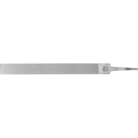Lime à métal tendre DIN 7261 L. 250 mm coupe transv. 25 x 6 mm coupe 0 PFERD