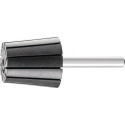 Porte-manchons abrasifs D20xH63 mm conique D. de la tige 6 mm PFERD