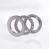 Roulements rigides à billes axiaux 53205 U B.16.7mm Ext. 47mm Int. 25mm Acier à roulement à rouleaux (10