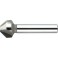 Fraise conique 90°, à chanfreiner et ébavurer, en carbure, Ø nominal : 31,0 mm, Plus petit Ø 4,2 mm, Long. totale 71 mm, queue Ø 12 mm