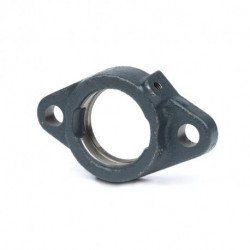 Boîtier à brides 20 mm Ø extérieur 124 mm Ø intérieur 52 mm ovale INA