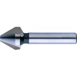 Fraise conique 60°, à chanfreiner et ébavurer, Ø nominal : 8,0 mm, Plus petit Ø 2,1 mm, Long. totale 50 mm, queue Ø 6 mm