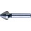 Fraise conique 60°, à chanfreiner et ébavurer, Ø nominal : 16,0 mm, Plus petit Ø 4,1 mm, Long. totale 63 mm, queue Ø 10 mm