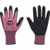 Gants LADY FLEXTER Taille 8 rose/noir EN 420/EN 388 PSA II STRONGHAND (Par 12)