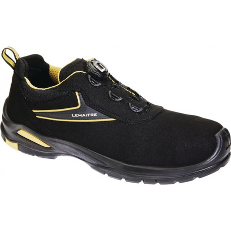 Chaussure de sécurité Harrison Taille 40 noir/jaune S3 SRC ESD EN20345