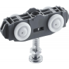 Roulette rail 80 NT avec cintre