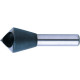 Fraise à ébavurer, 90°, Ø de la tête : 21,0 mm, Long. totale 65 mm, Ø queue 10 mm, Capacité de lamage : 10-15 mm