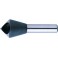 Fraise à ébavurer, 90°, Ø de la tête : 35,0 mm, Long. totale 102 mm, Ø queue 12 mm, Capacité de lamage : 20-25 mm