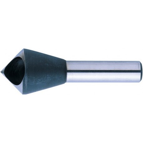 Fraise à ébavurer, 90°, Ø de la tête : 44,0 mm, Long. totale 115 mm, Ø queue 15 mm, Capacité de lamage : 25-30 mm
