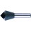 Fraise à ébavurer, 90°, Ø de la tête : 44,0 mm, Long. totale 115 mm, Ø queue 15 mm, Capacité de lamage : 25-30 mm