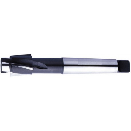 Fraise à lamer à queue Cône Morse, ajustement FIN, pour trou débouchant, Pour filetage : M16, Ø de fraise 26 mm, Ø du tenon 17 mm