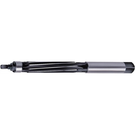 Alésoir à main, expansible, queue cylindrique, Ø nominal : 22,0 mm, Lames de 82 mm, Long. totale : 215 mm, queue Ø 22 mm