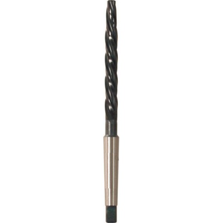 Alésoir de chaudronnier, queue CM, Ø nominal k11 : 13,00 mm, Petit Ø 9,1 mm, Long. totale 199 mm, Lames de : 105 mm, Long. d'entrée : 39 mm, CM : 2