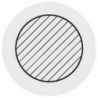 Barreau, DIN 4964, forme A, rond, Ø h8 : 12 mm, Long. totale 125 mm