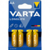 Batterie LONGLIFE VARTA AA 4er Blister