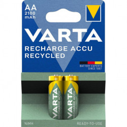 Pile rechargeable AA 2100mAh 2er Blister (Par 10)