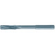 Alésoir mécanique, forme B/D, acier rapide E, Ø nominal : 9,5 mm, Forme D, Long. totale 125 mm, Lames de : 36,0 mm, Ø queue h9 : 9,0 mm