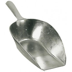 Pelle de pesée aluminium carrée 1600g