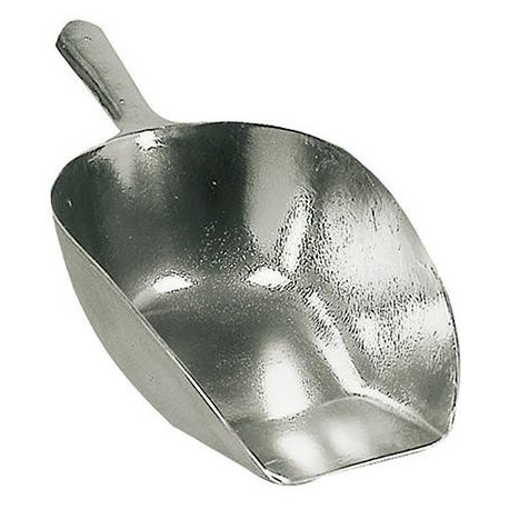 Pelle de pesée aluminium carrée 2000g 