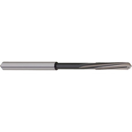 Alésoir mécanique CN à queue cylindrique, HSSE, Ø nominal : 1,51 mm, Long. totale 43 mm, Lames de 9 mm, queue Ø 2 mm