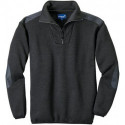 Pull Troyer Mellum taille S anthracite/noir
