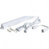 Barre LED 8W 584mm 3000K blanc 600 (Par 20)