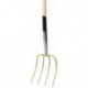 Fourche à fumier 220mm 4 dents avec manche 